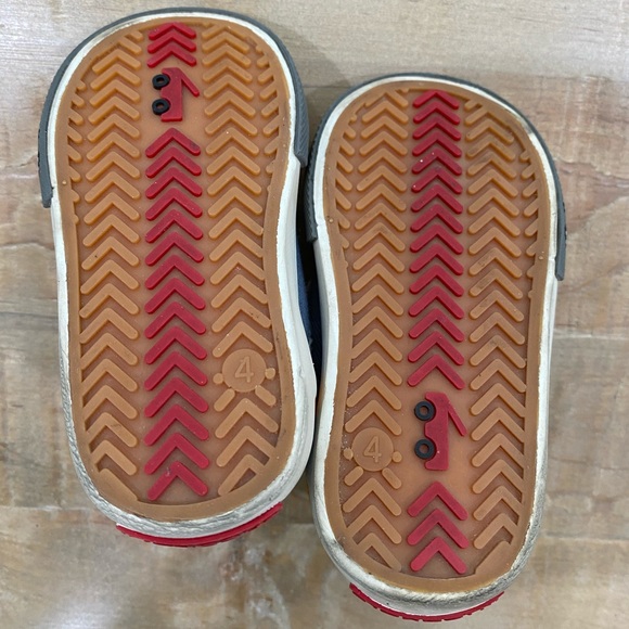 Baby kids SEE KAI RUN high top ankle sneakers shoes Velcro closure - Picture 9 of 11